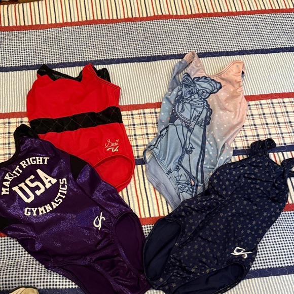 CS GK Gymnastics Leotards, one Anna and Elsa - Picture 1 of 6
